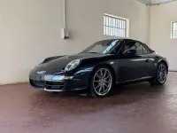 Usata Porsche 997 355 CV (261 kW) 2006 Grigio atas metalizzato Cabrio