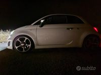 Usata Abarth 500C 135 CV (99 kW) 2010 Bianco Cabrio