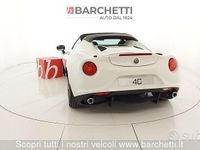 Usata Alfa Romeo 4C 241 CV (177 kW) 2019 Bianco Cabrio