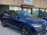 Usata VW Tiguan Allspace R-line 150 CV (110 kW) 2022 Blu/azzurro SUV