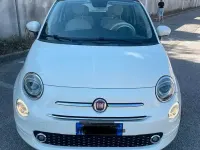 Usata Fiat 500 Lounge 69 CV (50 kW) 2018 Bianco Cabrio