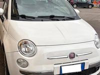 Usata Fiat 500 75 CV (55 kW) 2009 Bianco Cabrio
