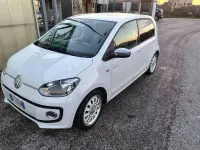 Usata VW up! Highline 75 CV (55 kW) 2013 Bianco Utilitaria