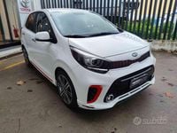 Usata Kia Picanto GT-Line 101 CV (74 kW) 2018 Bianco Utilitaria
