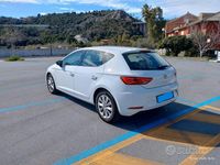 Usata Seat Leon 115 CV (84 kW) 2019 Bianco Berlina