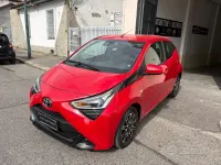 Usata Toyota Aygo Connect Style 72 CV (52 kW) 2021 Rosso Utilitaria