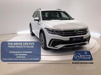 Usata VW Tiguan R-line 150 CV (110 kW) 2022 Bianco SUV