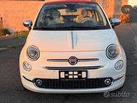Usata Fiat 500C 95 CV (69 kW) 2016 Bianco Cabrio