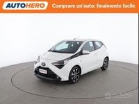 Usata Toyota Aygo Connect Style 72 CV (52 kW) 2019 Bianco Utilitaria
