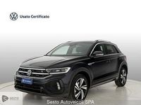 Usata VW T-Roc R-line 150 CV (110 kW) 2024 Nero SUV