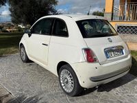 Usata Fiat 500 75 CV (55 kW) 2009 Bianco Cabrio