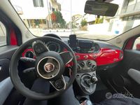 Usata Fiat 500 85 CV (62 kW) 2018 Rosso Utilitaria