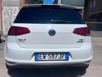 Usata VW Golf VII 110 CV (80 kW) 2014 Bianco Berlina