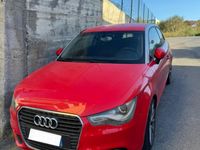 Usata Audi A1 105 CV (77 kW) 2010 Rosso Utilitaria