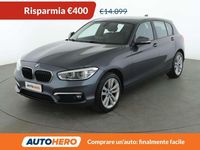 Usata BMW 116 Urban Line 116 CV (85 kW) 2016 Grigio Utilitaria