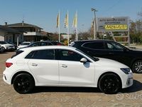 Usata Audi A3 Advanced 110 CV (80 kW) 2022 Bianco Berlina