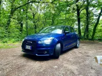 Usata Audi A1 Sportback S-Line 90 CV (66 kW) 2014 Blu/azzurro Utilitaria
