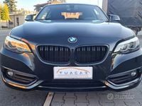 Usata BMW 220 Advantage 190 CV (139 kW) 2018 Nero Coupé
