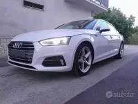 Usata Audi A5 150 CV (110 kW) 2019 Bianco Coupé