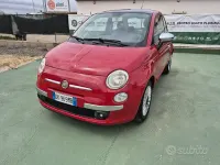 Usata Fiat 500 Lounge 75 CV (55 kW) 2008 Rosso Berlina