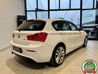 Usata BMW 118 Sport Line 150 CV (110 kW) 2017 Bianco Utilitaria