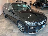 Usata Mercedes C220 Premium 170 CV (125 kW) 2016 Nero Station wagon