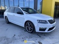 Usata Skoda Octavia RS 184 CV (135 kW) 2016 Bianco Utilitaria