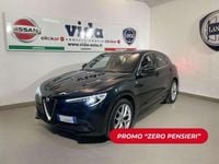 Usata Alfa Romeo Stelvio Ti 209 CV (153 kW) 2021 Verde visconti SUV