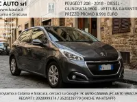 Usata Peugeot 208 Allure 120 CV (88 kW) 2018 Grigio Utilitaria