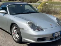 Usata Porsche Boxster 260 CV (191 kW) 2003 Argento Cabrio