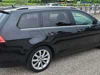 Usata VW Golf VII Highline 150 CV (110 kW) 2014 Nero Station wagon