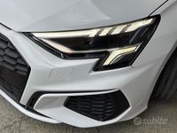 Usata Audi A3 S-Line 150 CV (110 kW) 2022 Bianco Berlina