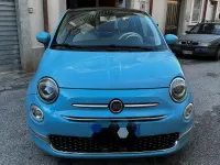 Usata Fiat 500 Lounge 86 CV (63 kW) 2016 Blu/azzurro Utilitaria