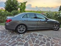 Usata Mercedes C220 150 CV (110 kW) 2018 Grigio Berlina