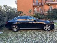 Usata Mercedes E200 Business 150 CV (110 kW) 2017 Nero Berlina