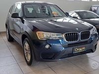 Usata BMW X3 190 CV (139 kW) 2014 Blu SUV