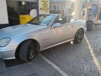 Usata Mercedes SLK200 163 CV (119 kW) 2001 Grigio Cabrio
