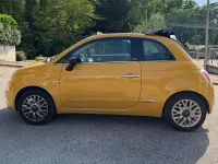 Usata Fiat 500C Lounge 69 CV (50 kW) 2015 Giallo Cabrio
