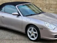 Usata Porsche 996 320 CV (235 kW) 2002 Grigio Cabrio