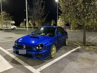 Usata Subaru Impreza 224 CV (164 kW) 2002 Bluazzurro Berlina