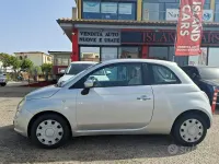 Usata Fiat 500 Pop 75 CV (55 kW) 2010 Bianco Berlina