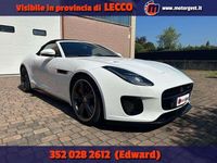 Usata Jaguar F-Type R-Dynamic 381 CV (280 kW) 2017 Bianco Cabrio