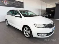 Usata Skoda Rapid Ambition 105 CV (77 kW) 2013 Bianco Utilitaria