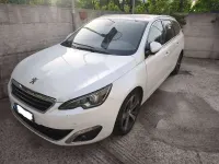 Usata Peugeot 308 SW Allure 120 CV (88 kW) 2017 Bianco Station wagon