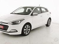 Usata Hyundai i20 GO! 75 CV (55 kW) 2016 Bianco Berlina