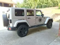 Usata Jeep Wrangler Sahara 200 CV (147 kW) 2010 Argento SUV