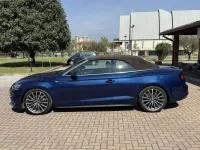 Usata Audi A5 Cabriolet Sport 190 CV (139 kW) 2018 Blu/azzurro Cabrio
