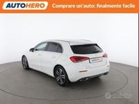 Usata Mercedes A180 115 CV (84 kW) 2020 Bianco Berlina