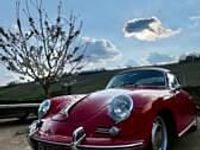Usata Porsche 356 95 CV (69 kW) 1964 Rosso Coupé