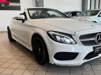 Usata Mercedes C220 Premium Plus 170 CV (125 kW) 2017 Bianco Cabrio